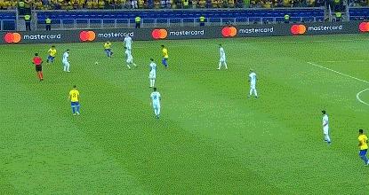 美洲杯-巴西双锋传射2-0胜阿根廷梅西争冠再梦碎