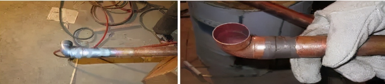 焊接铜管漏氟,焊接铜管出现瘤子