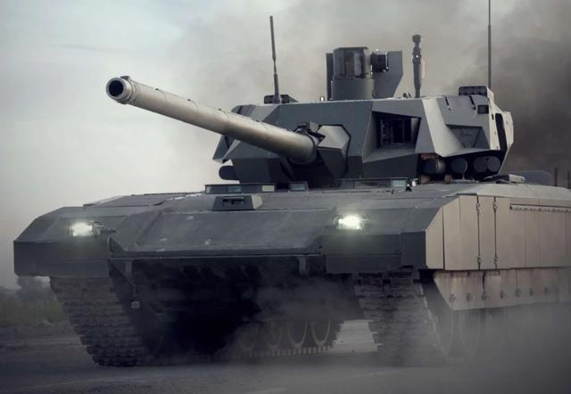 t14坦克为什么不上场,t-14坦克侧面对比图