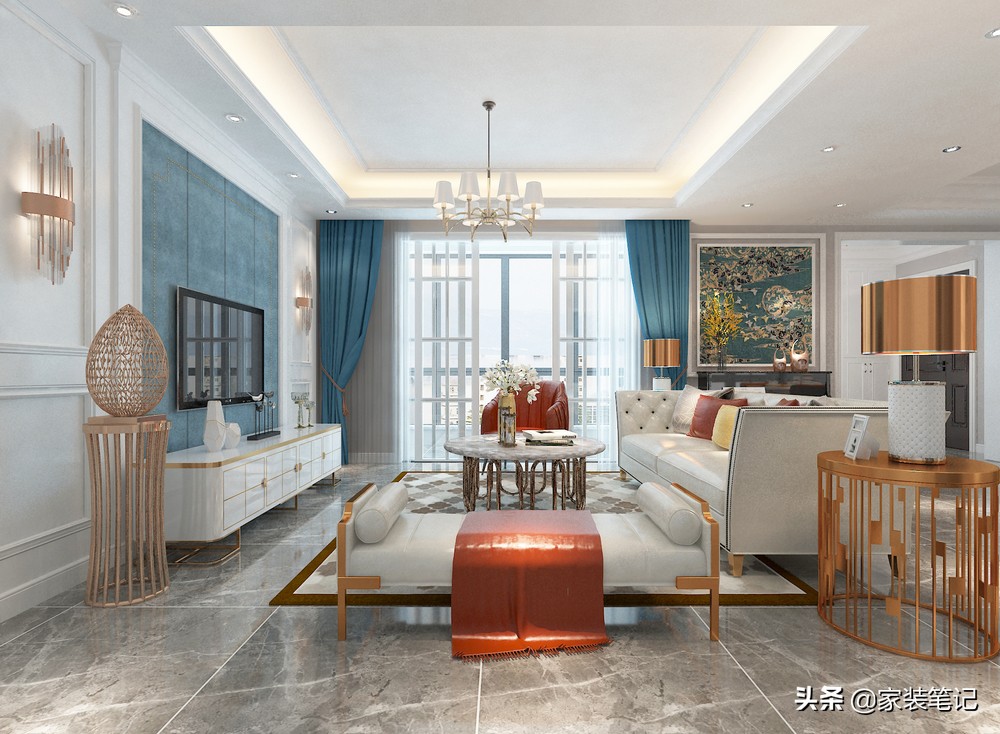 简欧的装修风格给你的不只是奢华,低调奢华欧式装修风格