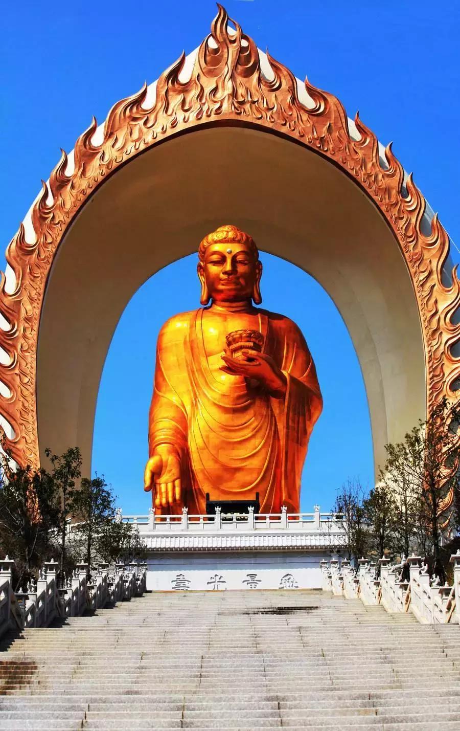 中国第二高的巨型佛像,中国100座佛像