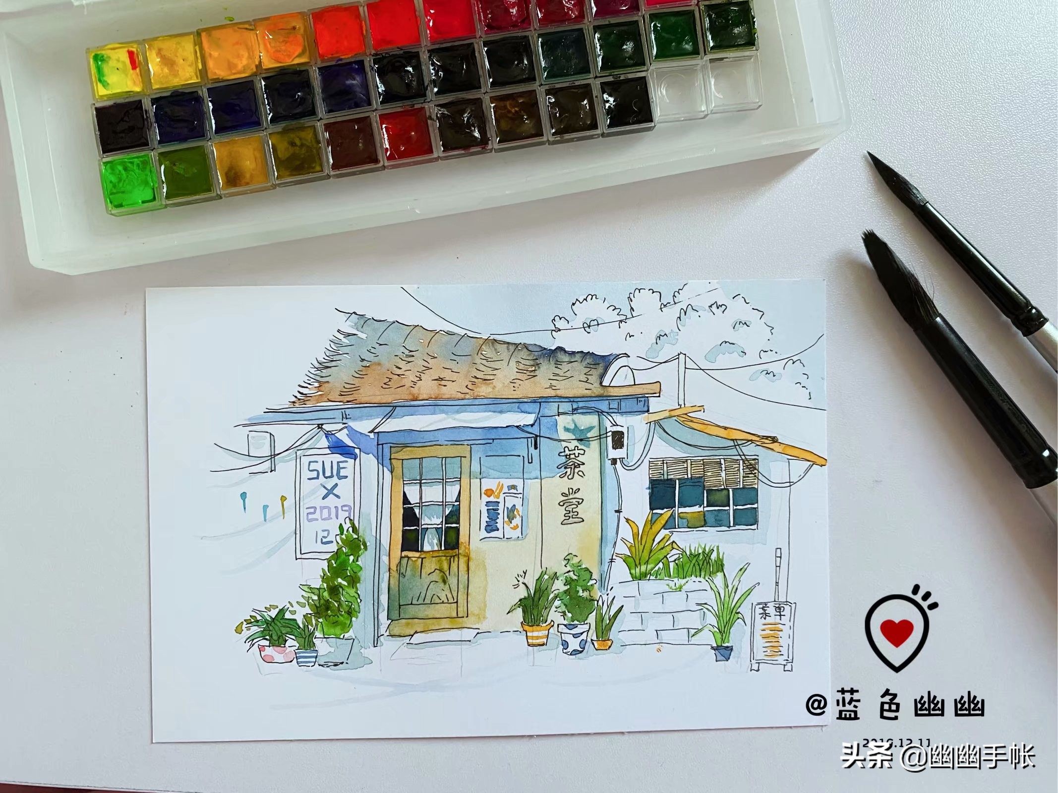 这些年买的水彩颜料(亲身试用,帮你们避开踩雷)