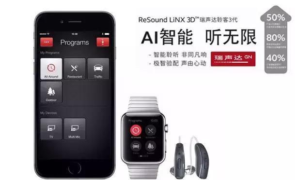 ai智能大功率助听器,ai智能听力学习机