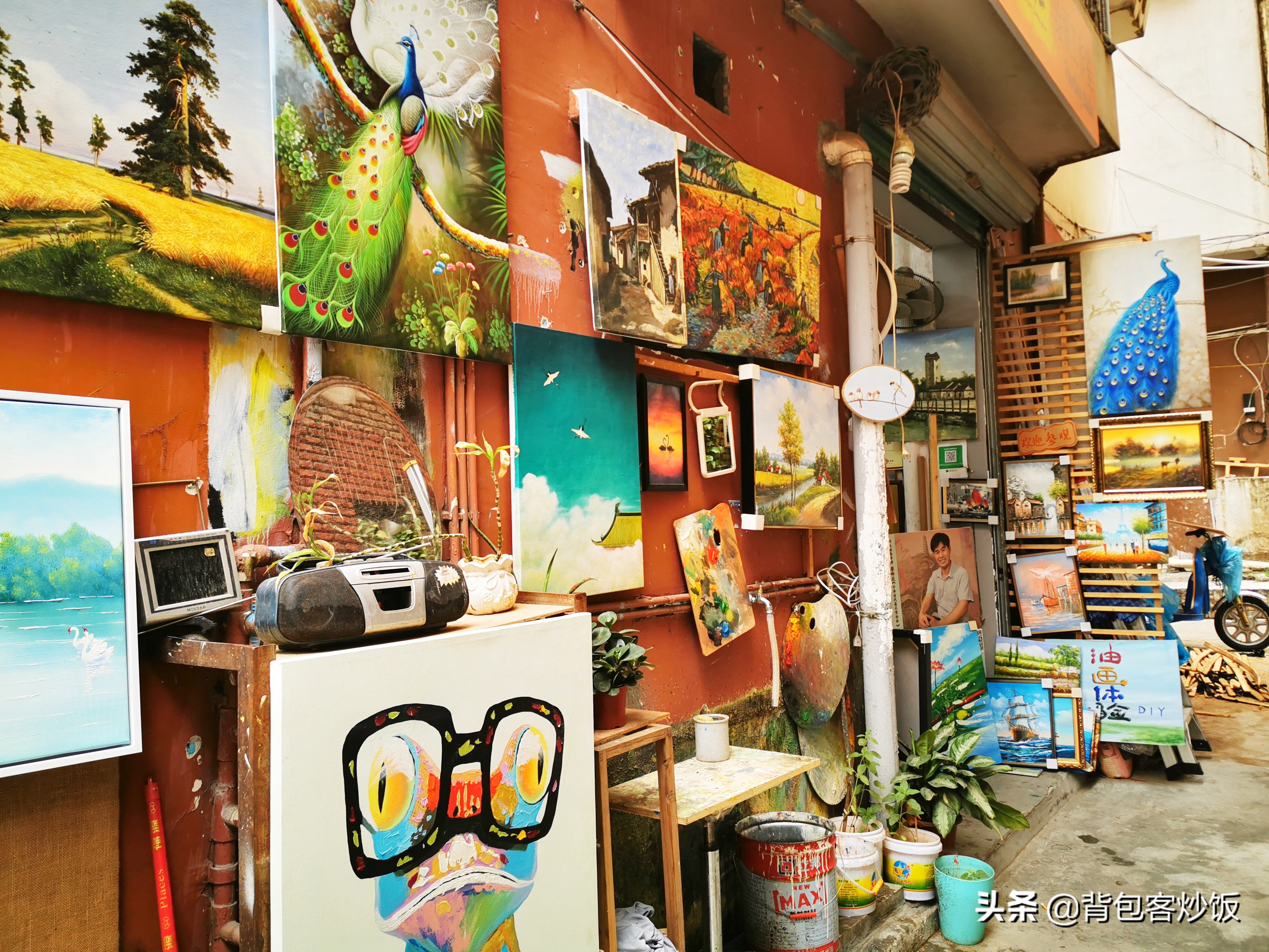 深圳大芬油画村自创作品,大芬油画村有哪些好看的