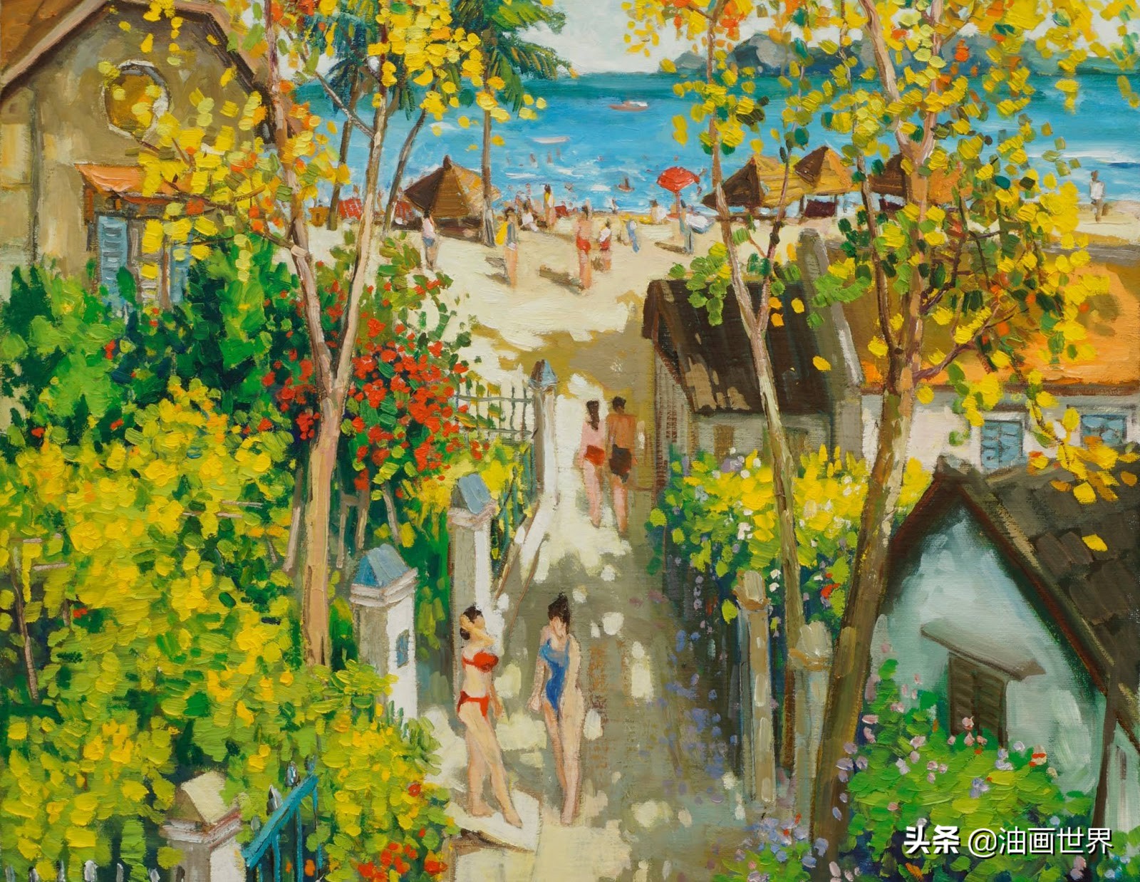 越南最惊艳的画家,越南画家dangvancan作品图片
