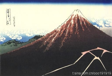 浮世绘神奈川冲浪图讲解,葛饰北斋神奈川冲浪图临摹