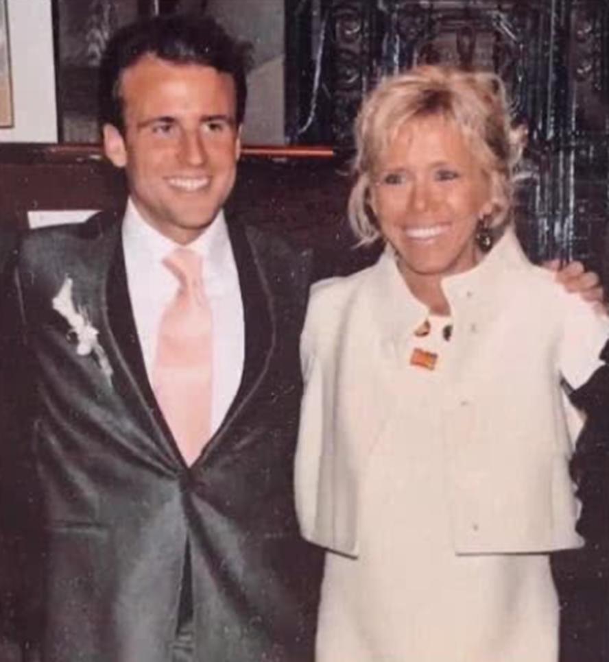 布丽吉特带几个儿孙嫁马克龙,马克龙与妻子布丽吉特的情感