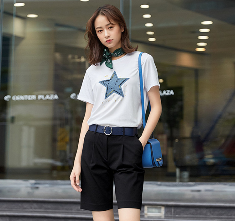 v领短袖t恤女韩版宽松,男士大码韩版短袖t恤