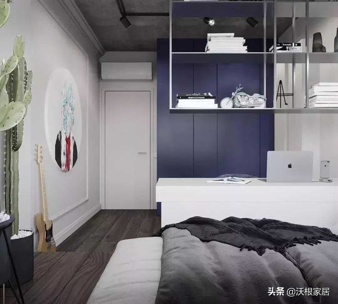 手枪式房子户型,手枪型户型设计两室一厅