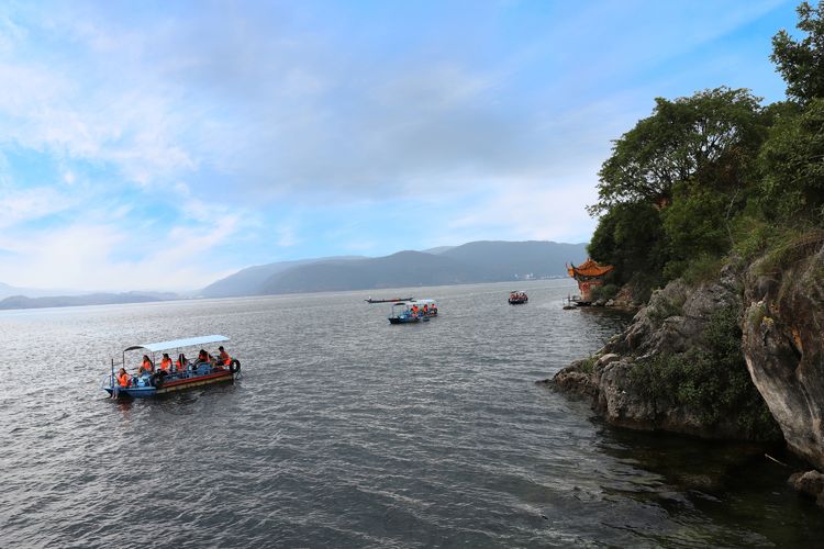 抚仙湖里的小岛,澄江抚仙湖孤山小岛怎么去