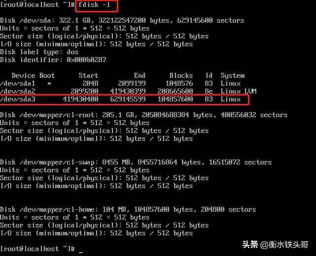 centos7.4安装手动磁盘分区,centos7安装如何选择磁盘分区