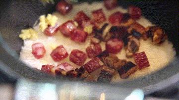 姜蓉烧腊饭做法,胡萝卜腊味煲仔饭做法