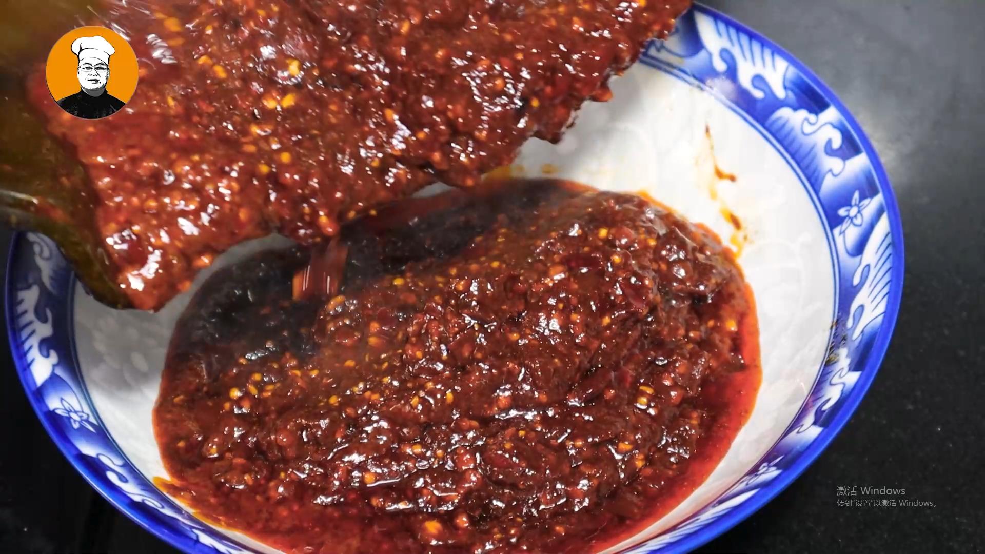 小吃摊酱香饼,早餐店的酱香饼秘制酱料