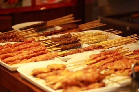 最暴利的摆摊小吃网红炸串,真实小吃炸串摆摊创业历程