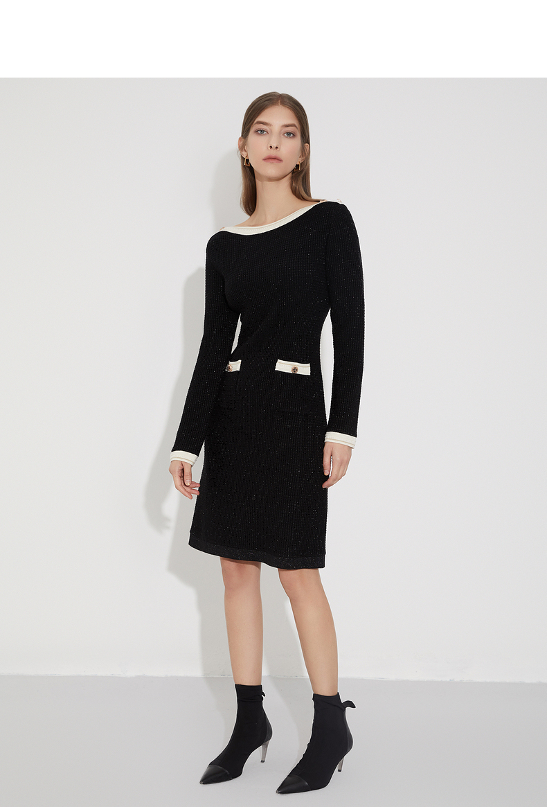 气质连衣裙穿出名媛女神范儿,初秋穿什么衣服好看女