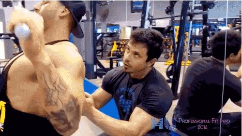 背部训练健身体式动作图解,健身背部训练背背佳