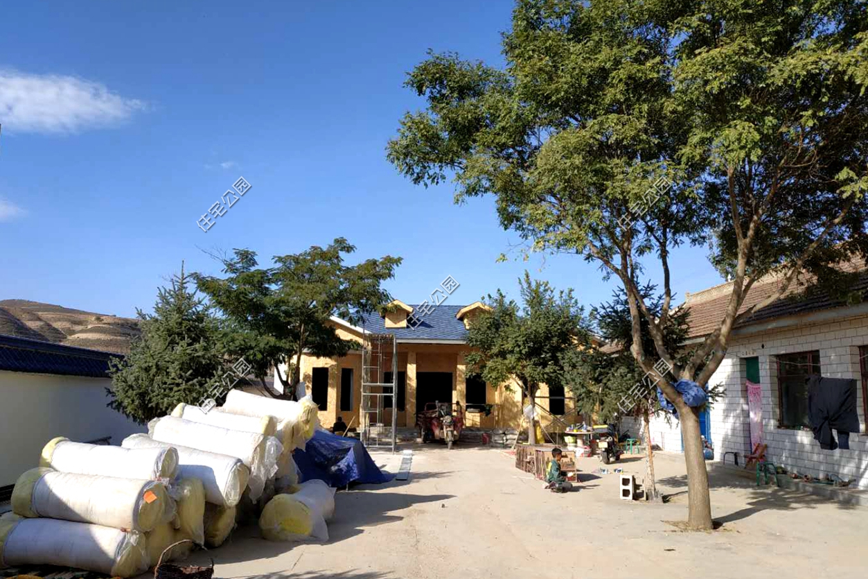 农村钢结构保温层自建房,农村自建轻钢房屋保温