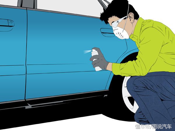 车侧面凹下去了怎么修复,怎么处理车凹陷