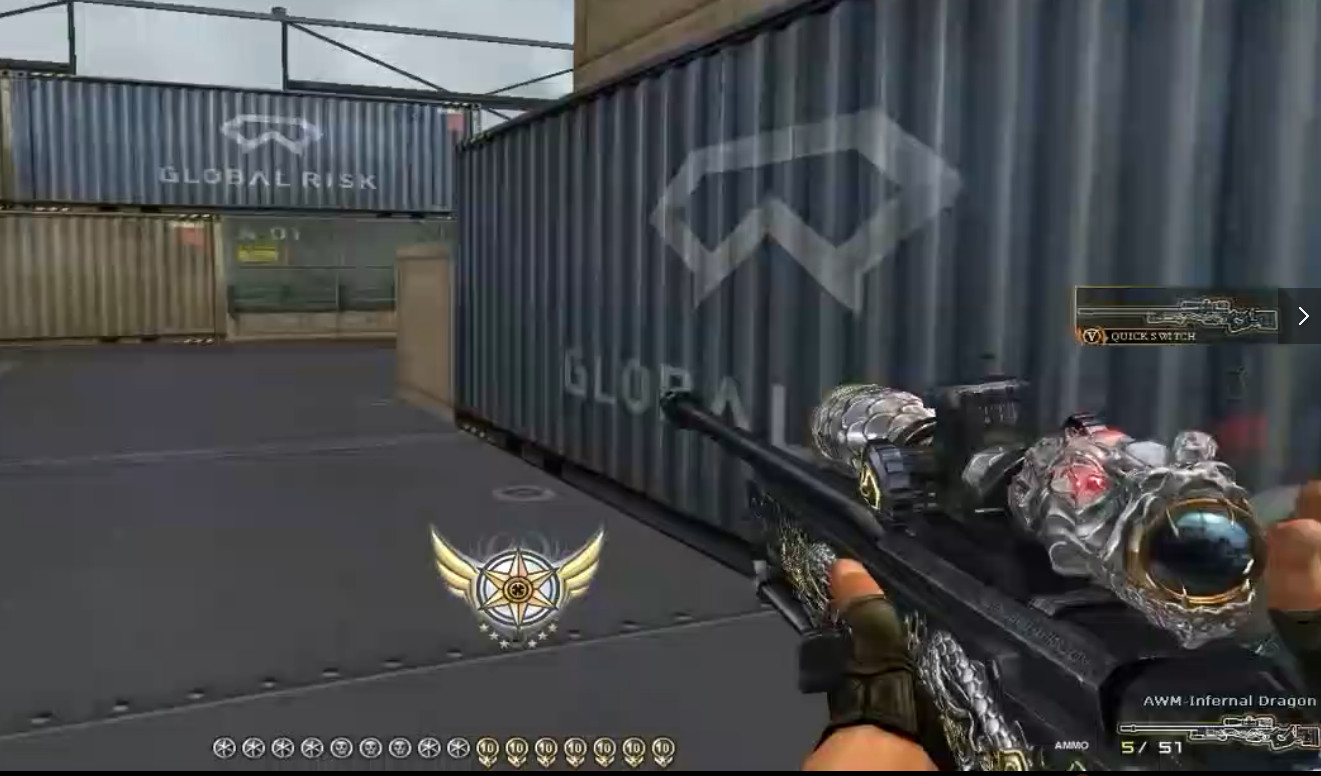 cf五年前的枪,10年前的cf神器