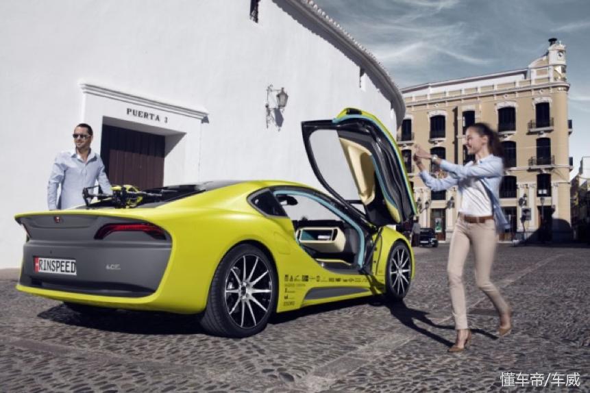 实拍RinspeedSNAP，瑞士的PPT造车公司和中国那些有啥不一样？