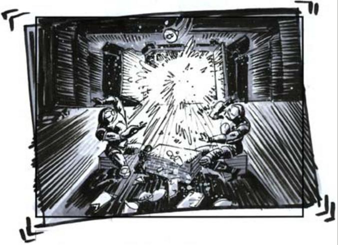 红色警戒-官方原版磁暴步兵CG故事弃稿，面对光棱坦克能否幸存