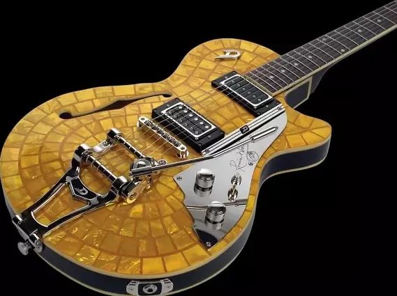 最惊艳花样的电吉他,花里胡哨的电吉他