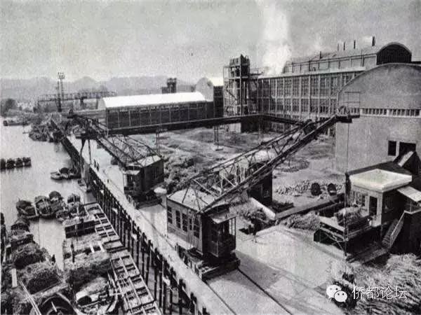 江门市甘化厂地下防空洞,1959年江门甘化厂的原貌