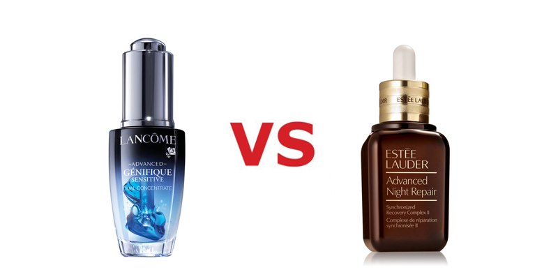 兰蔻小黑瓶和雅诗兰黛小棕瓶谁好,兰蔻小黑瓶pk雅诗兰黛眼霜