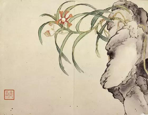 鉴赏历代名家画兰花30幅中国画,历代名家兰花作品