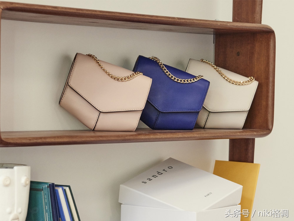 Sandro“Lou”系列,拒绝撞包尴尬,极简性冷淡风走起!