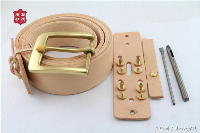 意大利植鞣腰带,意大利手工缝线腰带