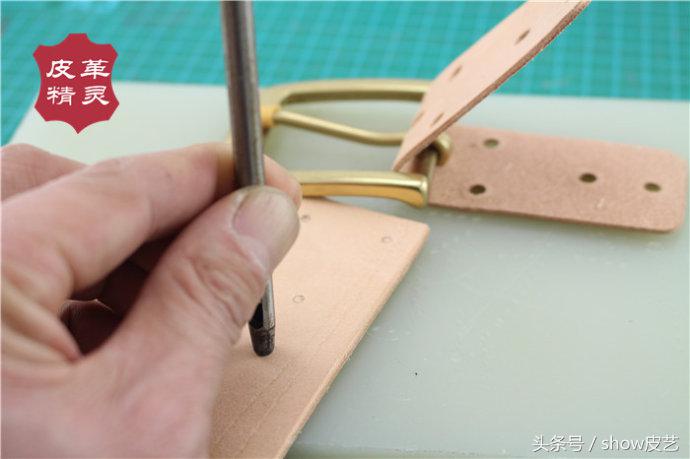 意大利植鞣腰带,意大利手工缝线腰带