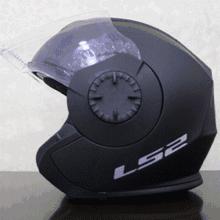 摩托车头盔ls2揭面盔,ls2摩托车头盔男款开箱