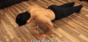 徒手俯卧撑胸肌训练动作,怎样才能练出胸肌视频教程全集