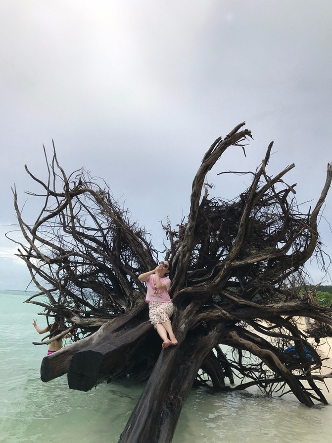 和闺蜜一起去水上世界,闺蜜一起游东湖公园