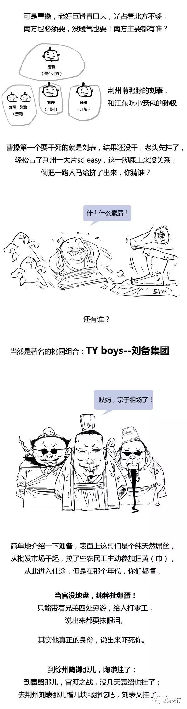 漫画丨Stone历史剧系列：搞笑三国简史~