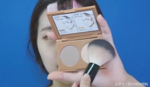 夏季少女甜美蜜桃妆,女神妆容高级写真