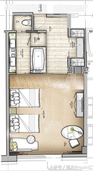 酒店标准间设计方案,星级酒店设计标准案例图片