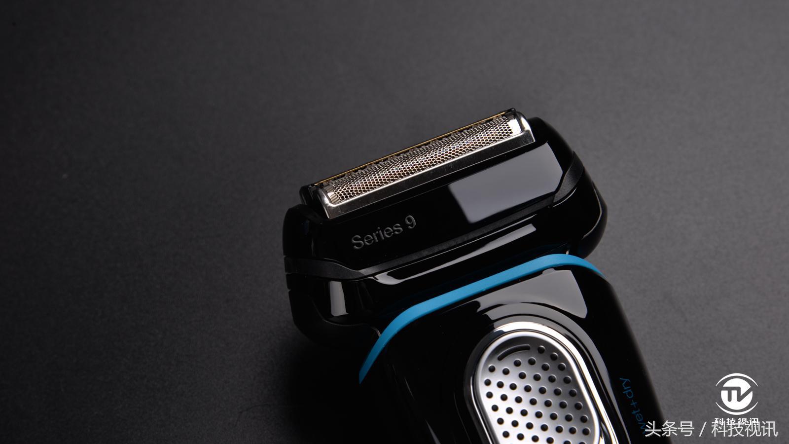 博朗braun全身水洗时尚剃须刀,博朗剃须刀9系上脸测评