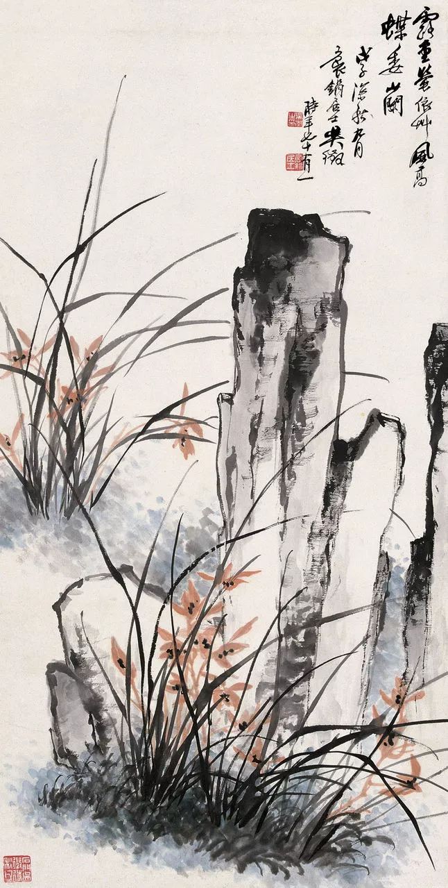 写意山水花鸟画精品欣赏,吴待秋山水画精品欣赏图文