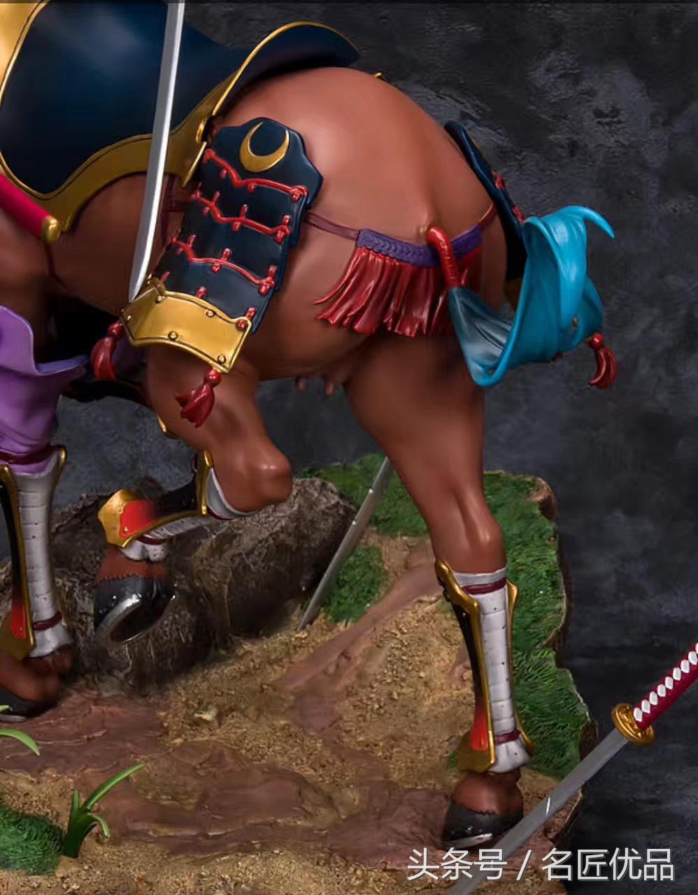 日本人马战姬手办,手办人偶日本武士