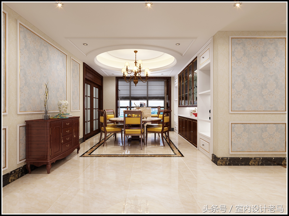 振兴湖境臻园140装修效果图,泰丰观湖两室两厅装修效果