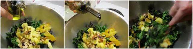 羽衣甘蓝沙拉,羽衣甘蓝沙拉做法