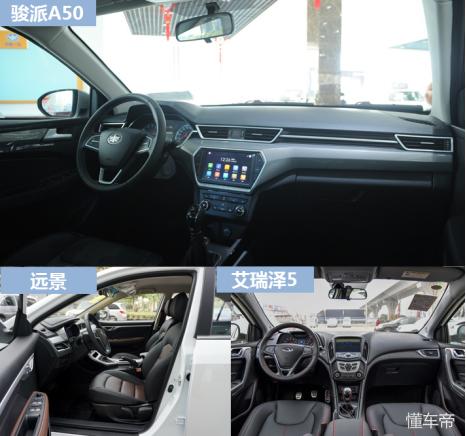骏派A50和绅宝D50对比,a级家轿怎么选