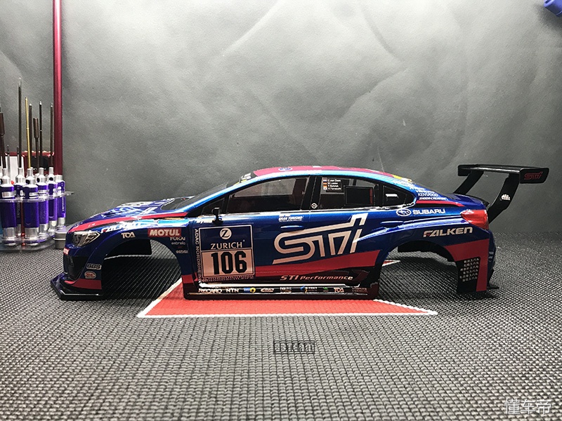 超人继续分享KYOSHOTF7的新车壳