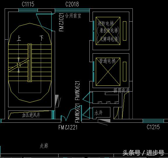 地库火灾自动报警系统平面图讲解,cad快速看图如何画消防报警图