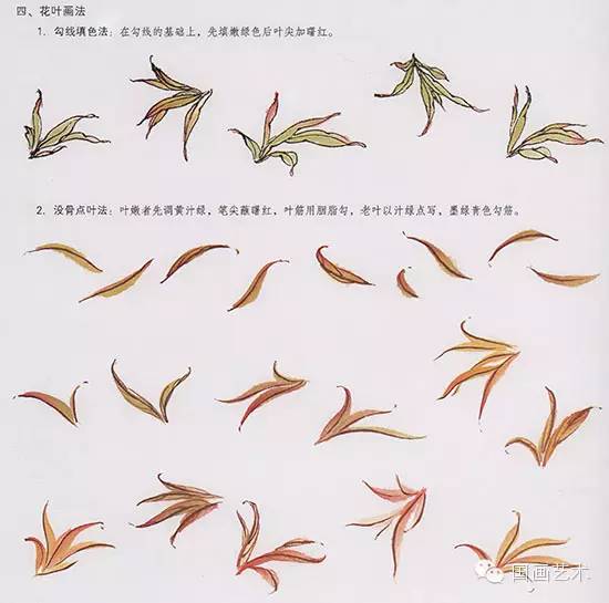 桃花的步骤画法，春天桃花盛开手把手教你画。