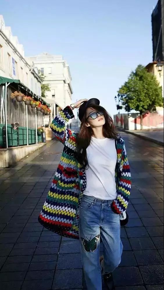 百搭针织衫这个季节很实穿,青春少女上衣针织衫春韩版