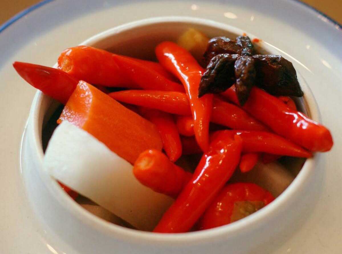 奶奶做的小葱泡菜,奶奶做的泡菜