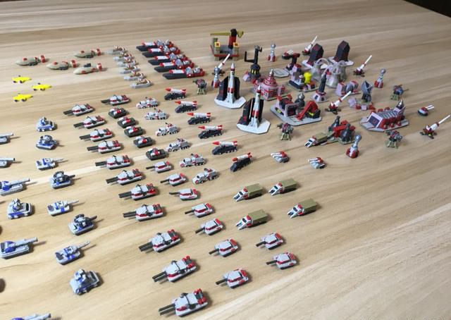 红色警戒各阵营的模型,红色警戒的高清建模